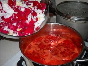 Strawberry & Rose Petal Jam from My Kitchen Wand