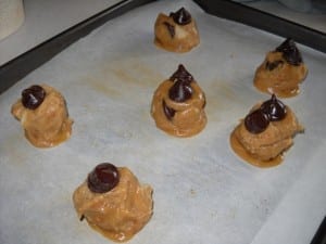 Chocolate Chip, Macadamia Nut, Skor Bits Cookies from My Kitchen Wand