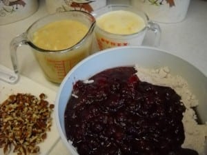 Sweet Potato, Cranberry Sauce and Teff Loaf from My Kitchen Wand