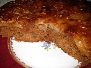 Pear Ginger Upsidedown Cake ( Gluten Free ) from My Kitchen Wand