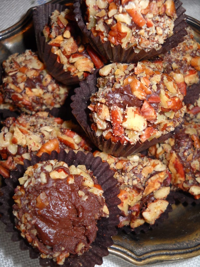 Triple Sec Pumpkin Truffles from My Kitchen Wand