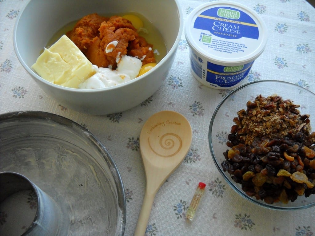 Pecan Raisin Pumpkin Cake from My Kitchen Wand