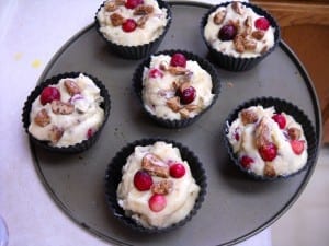 Walnut Cranberry Muffins from My Kitchen Wand