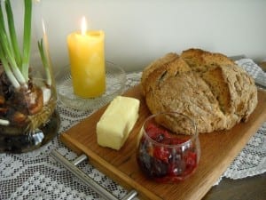 Imbolc and Candles from My Kitchen Wand