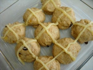 Whole Wheat Hot Cross Buns from My Kitchen Wand