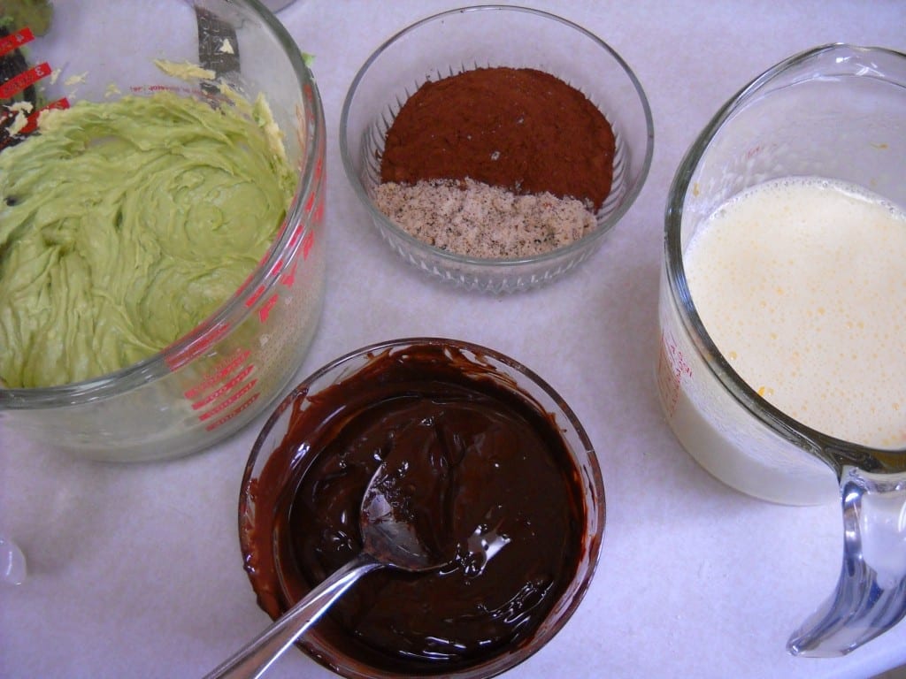 Avocado Brownies with Orange, Rum & Hazelnuts from My Kitchen Wand