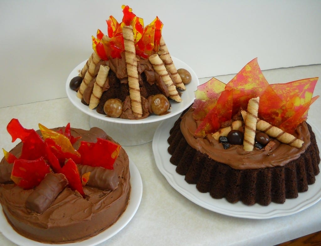 Bonfire Cakes from My Kitchen Wand