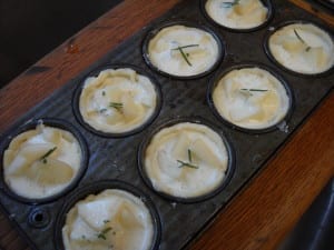 Pear, Camembert & Rosemary Tarts from My Kitchen Wand