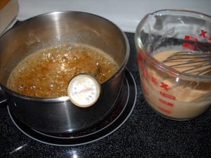 Salted Crabapple Maple Syrup Caramel Sauce from My Kitchen Wand