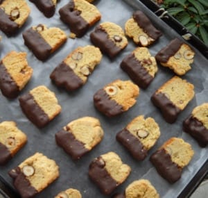 Anise and Hazelnut Biscotti Bit(e)s from My Kitchen Wand