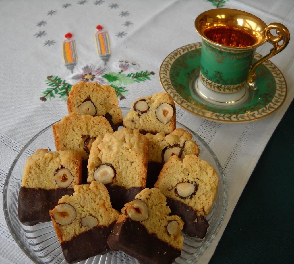 Anise and Hazelnut Biscotti Bit(e)s from My Kitchen Wand