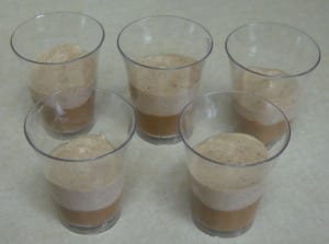 Chocolate Cheese Parfait Shots from My Kitchen Wand