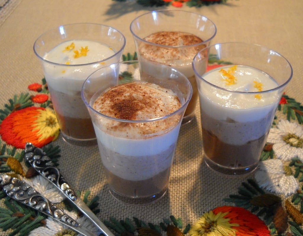 Chocolate Cheese Parfait Shots from My Kitchen Wand