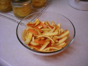 Play time with Candied Orange Peel from My Kitchen Wand