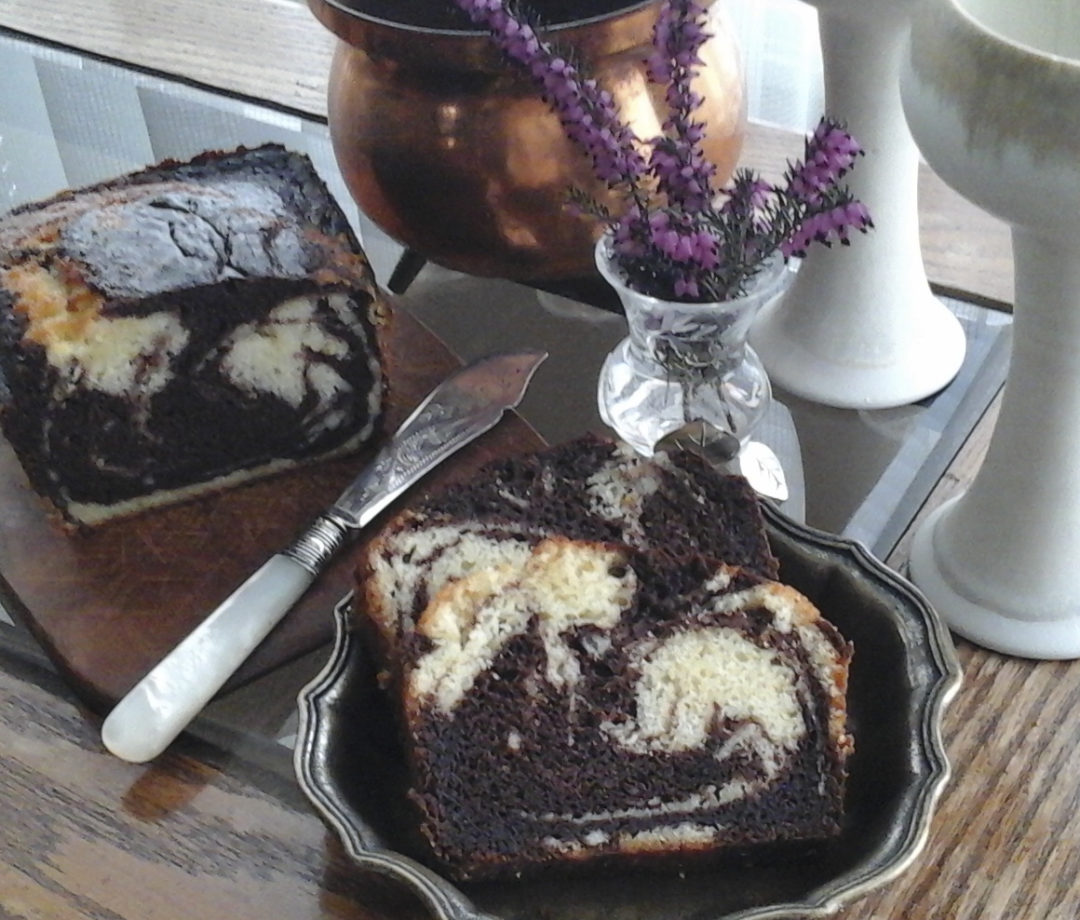 Orange Marble Cake from My Kitchen Wand