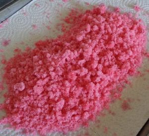 Raspberry Sugar from My Kitchen Wand