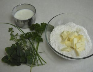 What do I do with my herbs? Baking Powder Biscuits from My Kitchen Wand