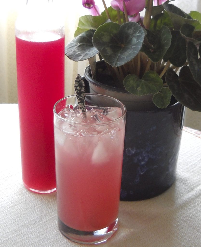 Rhubarb Lemonade Syrup (the other pink lemonade) from My Kitchen Wand