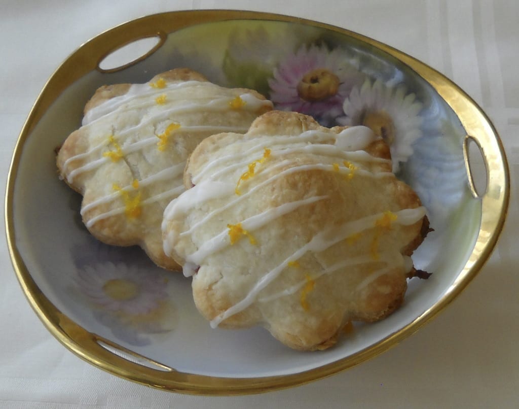 Lemon Rhubarb Turnovers from My Kitchen Wand