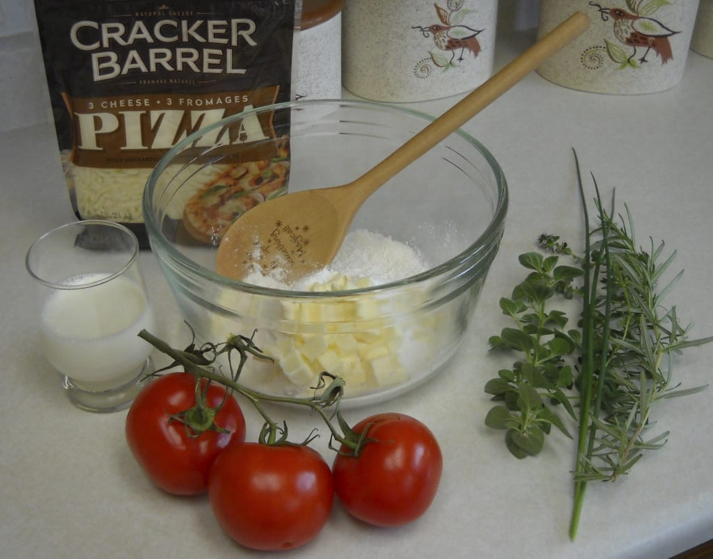 What do I do with my herbs? Chopped in cooking and Pizzaish! from My Kitchen Wand