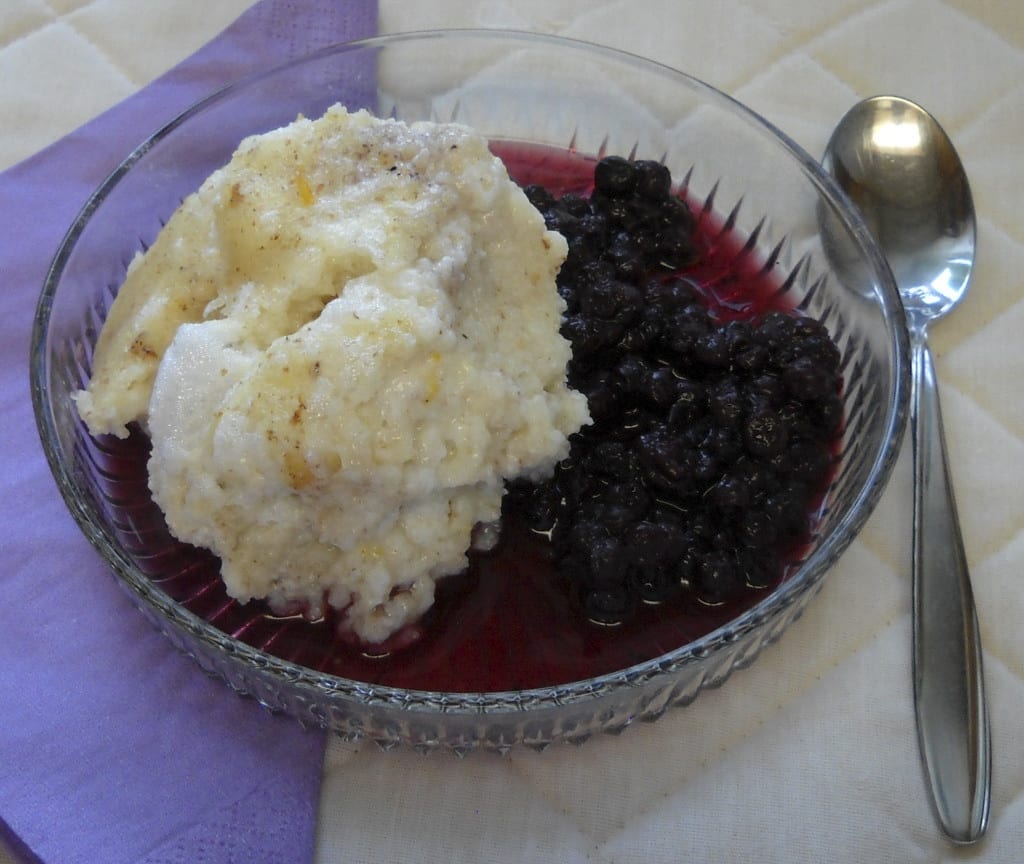 Cream of Wheat Pudding with fresh fruit from My Kitchen Wand