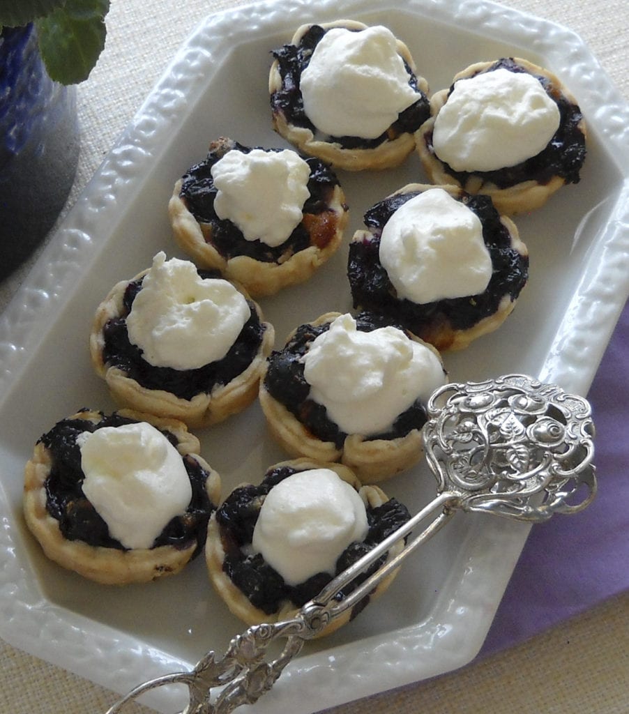 Blueberry Cinnamon Cheese Tarts from My Kitchen Wand