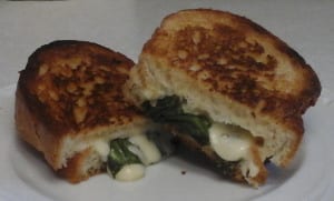 Grilled Cheese with Basil, Chives and Parsley from My Kitchen Wand