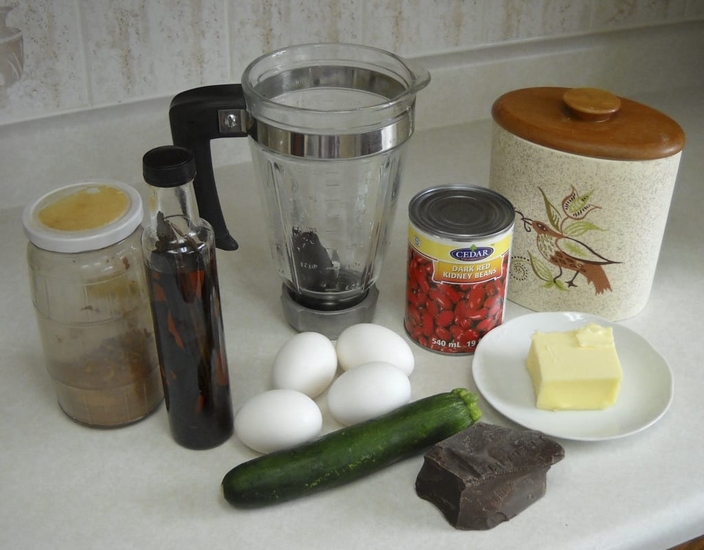 Zucchini Bean Chocolate Cake (Yes! you read it right) from My Kitchen Wand