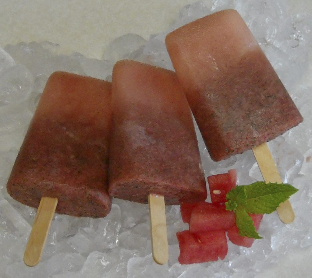 Minty Fresh Watermelon Popsicles from My Kitchen Wand