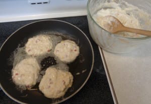 Fresh Corn and Red Pepper Cakes from My Kitchen Wand