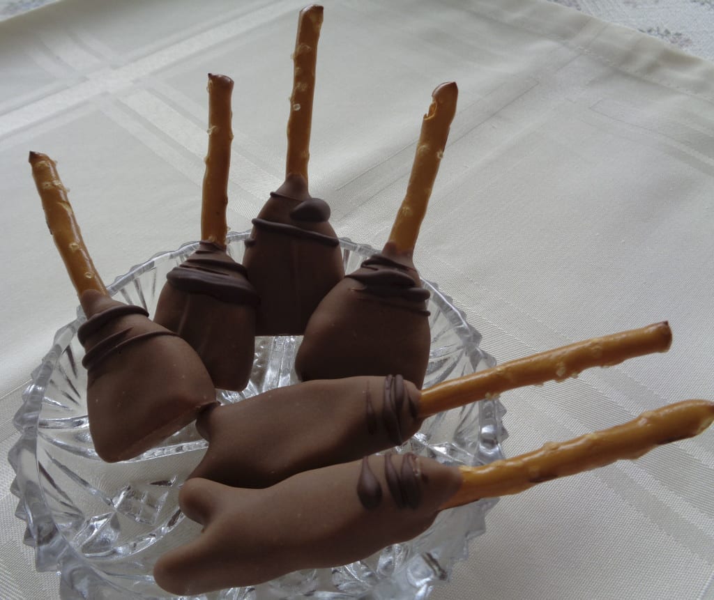 Salted Caramel Broom and Quidditch Sticks from My Kitchen Wand