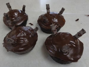 Chocolate Cauldron Cupcakes from My Kitchen Wand