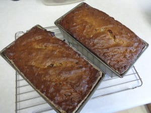 Tipsy Persimmon Loaves from My Kitchen Wands