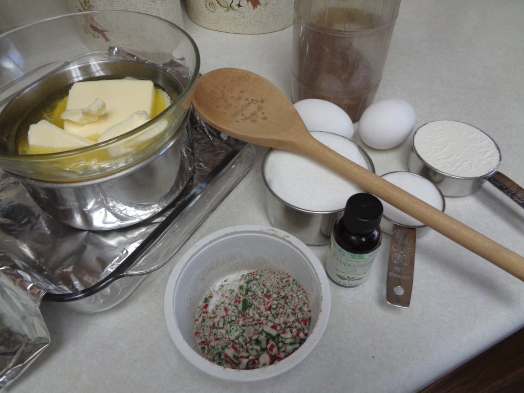 Candy Cane Brownies from My Kitchen Wand