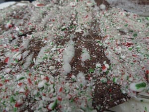 Candy Cane Brownies from My Kitchen Wand