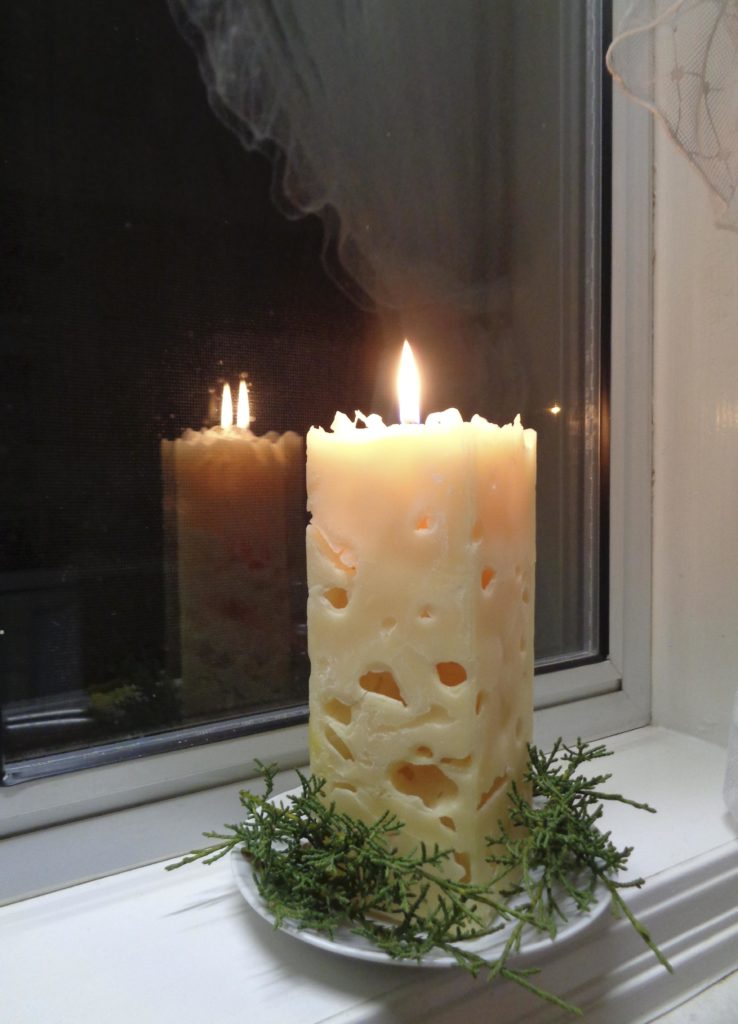 Ice Cube Candles