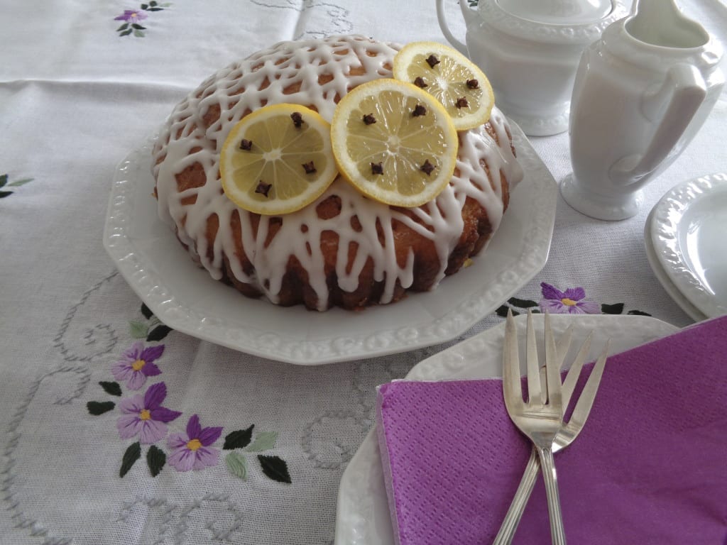Spiced Lemon Whiskey Cake from My Kitchen Wand