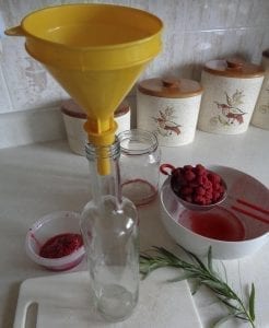 Raspberry Tarragon Shrub from My Kitchen Wand