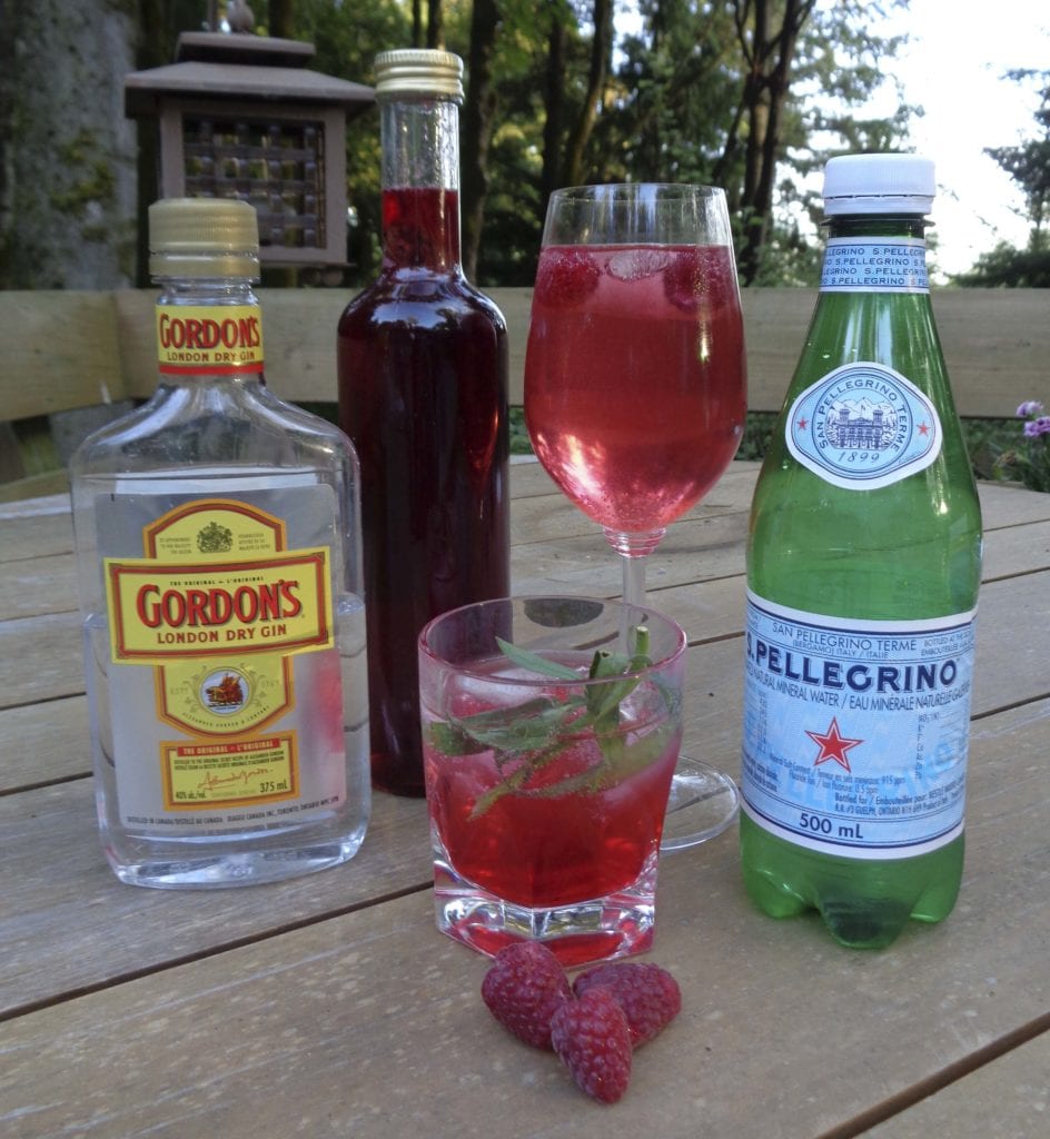 Raspberry Tarragon Shrub from My Kitchen Wand