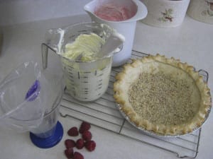 Raspberry Lemonade Pie from My Kitchen Wand