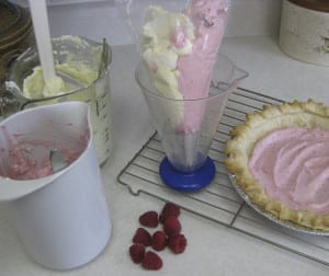 Raspberry Lemonade Pie from My Kitchen Wand