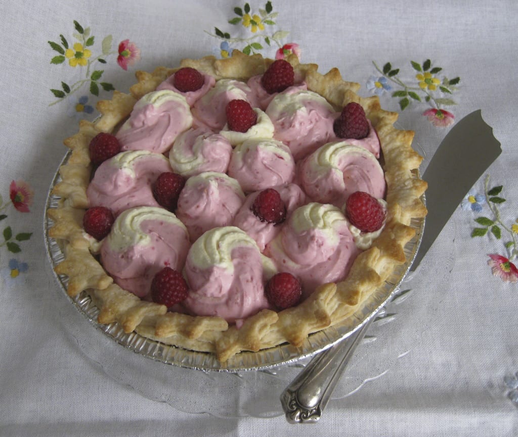 Raspberry Lemonade Pie from My Kitchen Wand