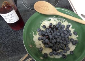 Raspberry Shrub Chicken with Blueberries and Tarragon from My Kitchen Wand