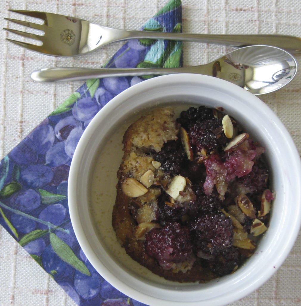 Blackberry Buckle from My Kitchen Wand