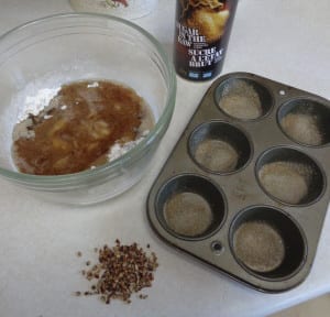 Applesauce Raisin Muffins from My Kitchen Wand