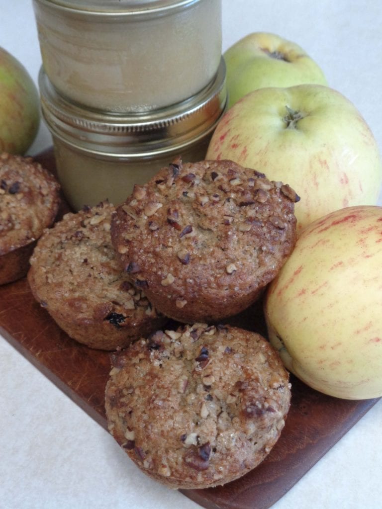 Applesauce Raisin Muffins from My Kitchen Wand