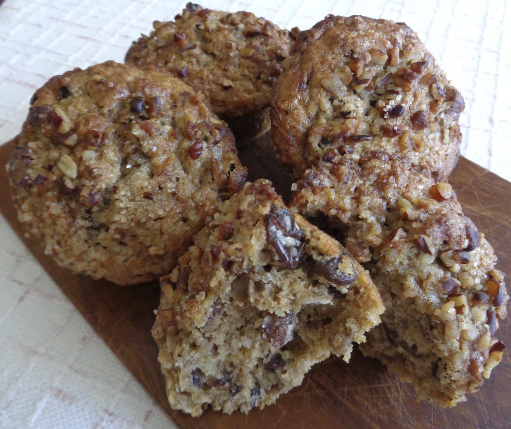 Applesauce Raisin Muffins from My Kitchen Wand