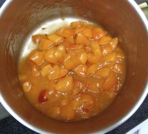 Apricot Almond Sauce with Whiskey from My Kitchen Wand