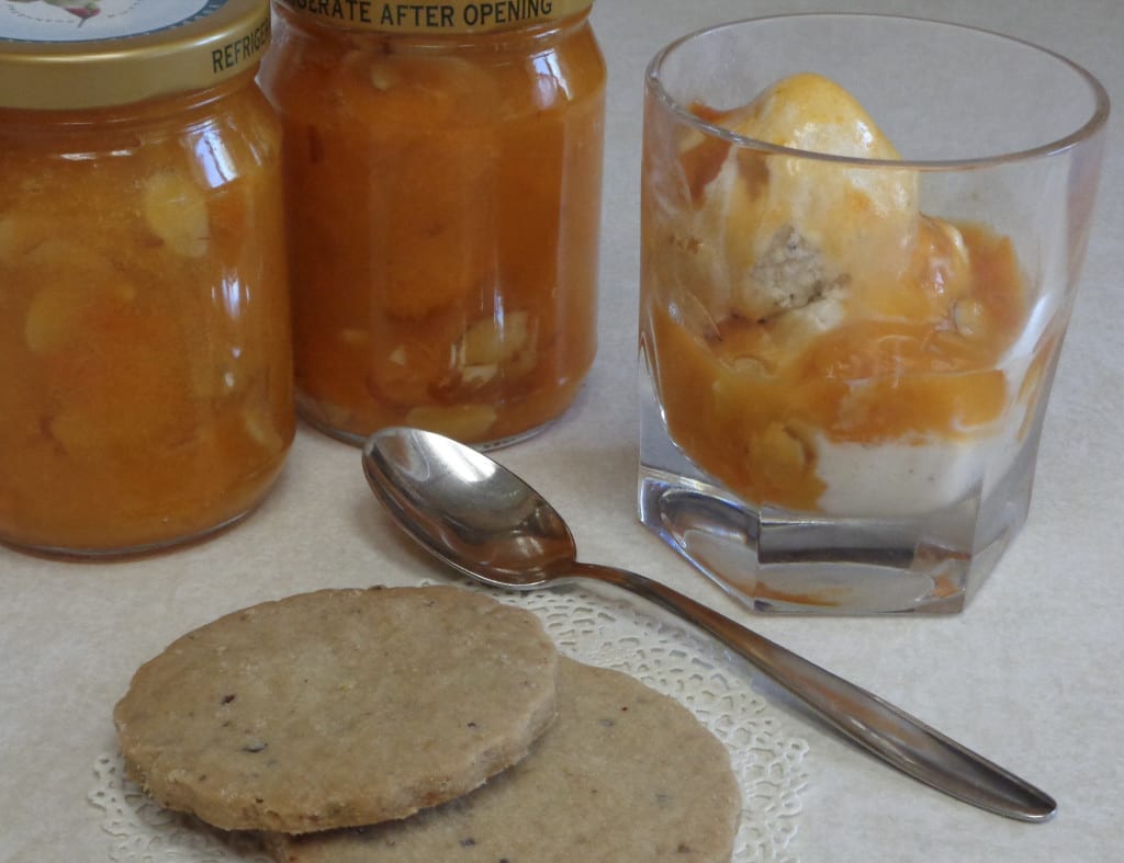 Apricot Almond Sauce with Whiskey from My Kitchen Wand