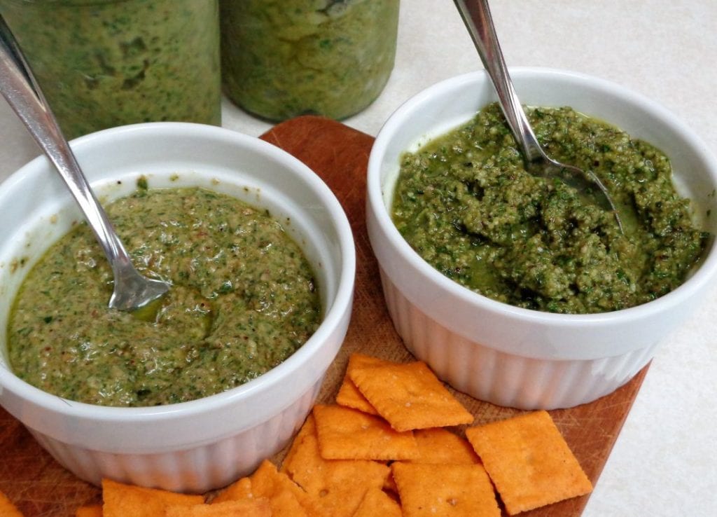 Purslane Pesto from My Kitchen Wand